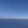 La glace sur la mer vu de l'avion
